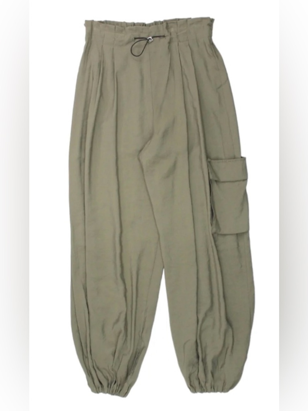 Anthropologie Olive Green Cargo Harem Pants